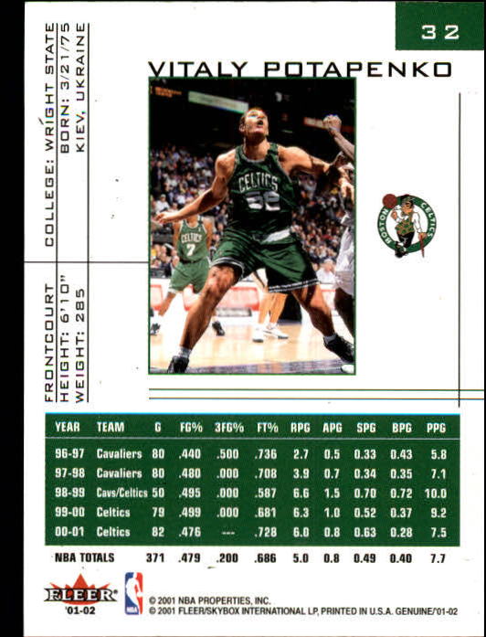 B1563- 2001-02 Fleer Genuine Basketball #s 1-120 -You Pick- 15+ FREE US SHIP - Picture 47 of 209