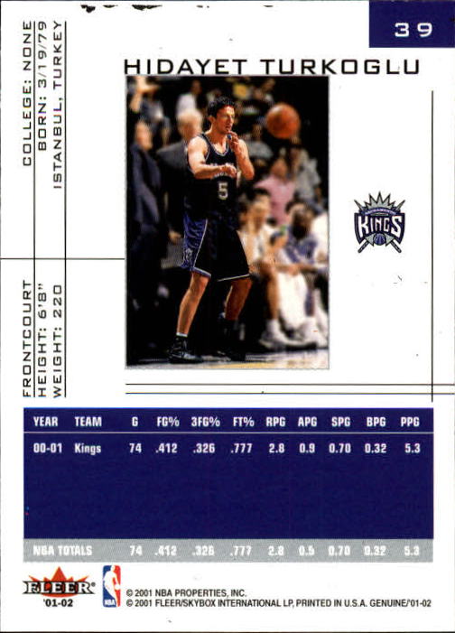 B1563- 2001-02 Fleer Genuine Basketball #s 1-120 -You Pick- 15+ FREE US SHIP - Picture 59 of 209