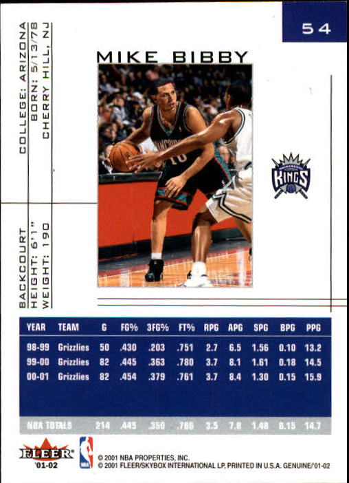 B1563- 2001-02 Fleer Genuine Basketball #s 1-120 -You Pick- 15+ FREE US SHIP - Picture 83 of 209
