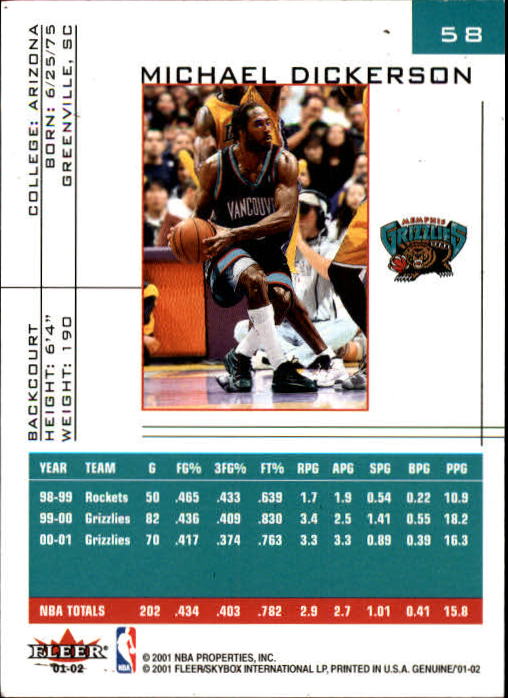 B1563- 2001-02 Fleer Genuine Basketball #s 1-120 -You Pick- 15+ FREE US SHIP - Picture 89 of 209