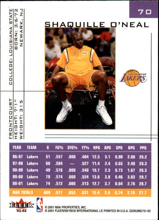 B1563- 2001-02 Fleer Genuine Basketball #s 1-120 -You Pick- 15+ FREE US SHIP - Picture 113 of 209
