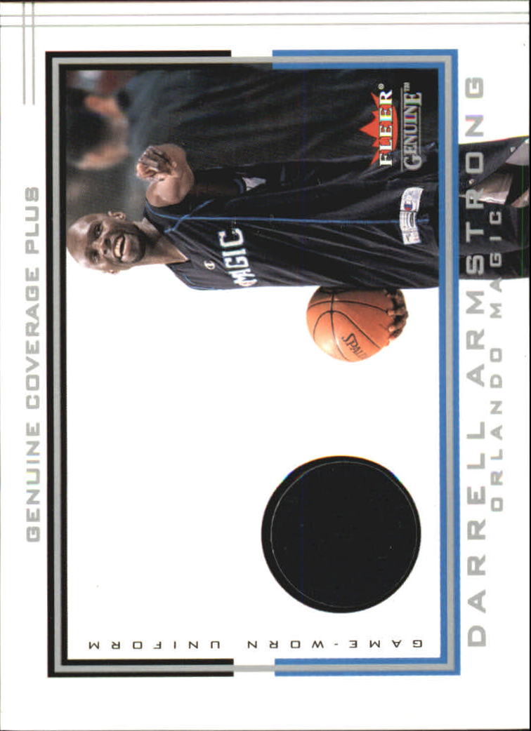 2001-02 Fleer Genuine Coverage Plus #2 Darrell Armstrong