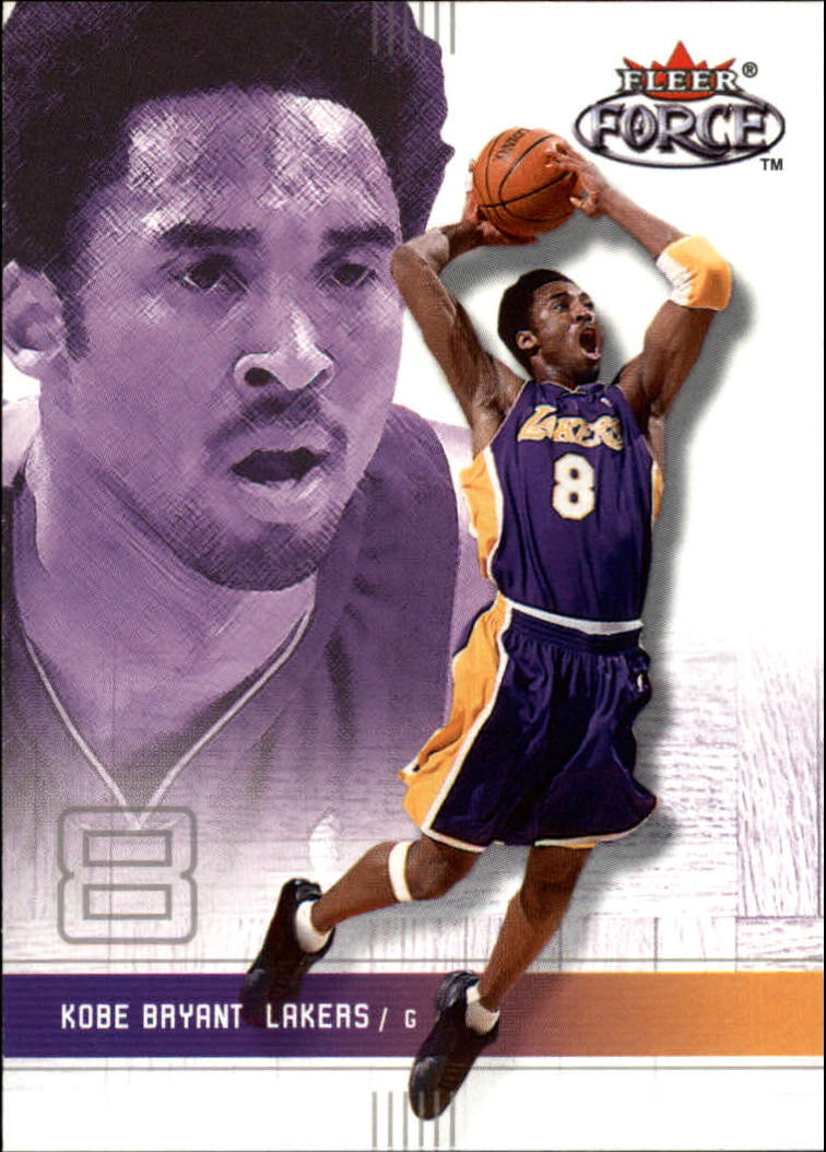 2001-02 Fleer Force #25 Kobe Bryant