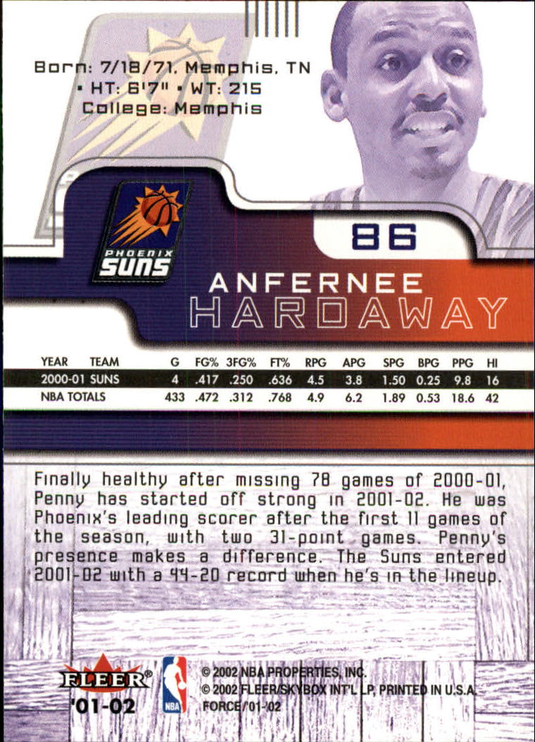 Anfernee Hardaway cards (1994-2021) Magic Suns Memphis State - Picture 132 of 196