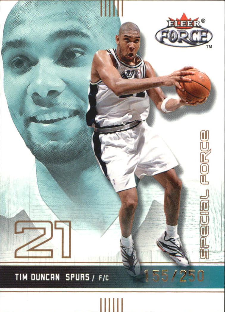 2001-02 Topps TCC Challenging the Champ #CC-TD Tim Duncan on
