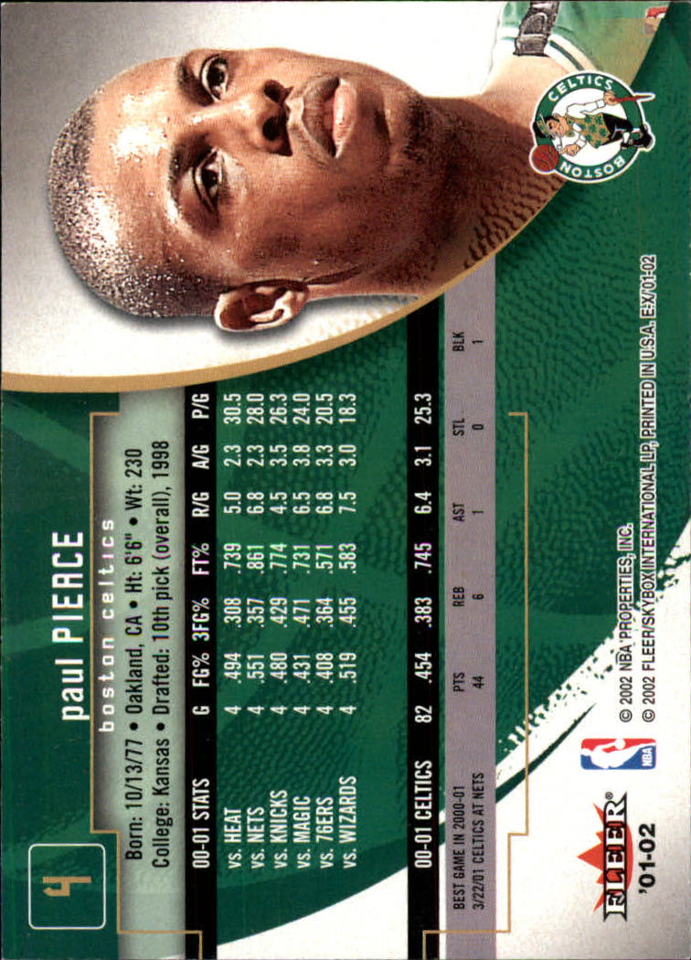 Paul Pierce cards (1999-2021) Celtics Nets - You Choose - Bild 47 von 360