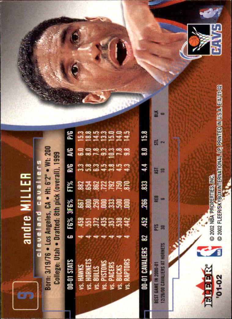 B1643- 2001-02 E-X Basketball Karten 1-130 + Rookies -du Pick- 15 + Gratis US - Bild 17 von 149