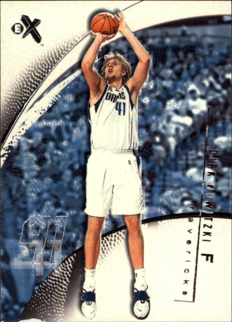 2001-02 E-X #10 Dirk Nowitzki