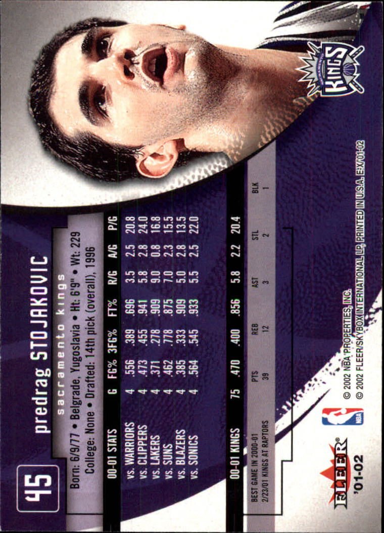 B1643- 2001-02 E-X Basketball Karten 1-130 + Rookies -du Pick- 15 + Gratis US - Bild 63 von 149