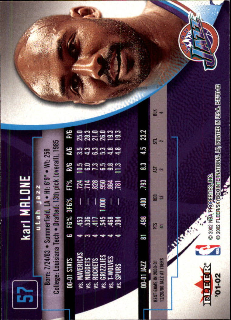 B1643- 2001-02 E-X Basketball Karten 1-130 + Rookies -du Pick- 15 + Gratis US - Bild 79 von 149