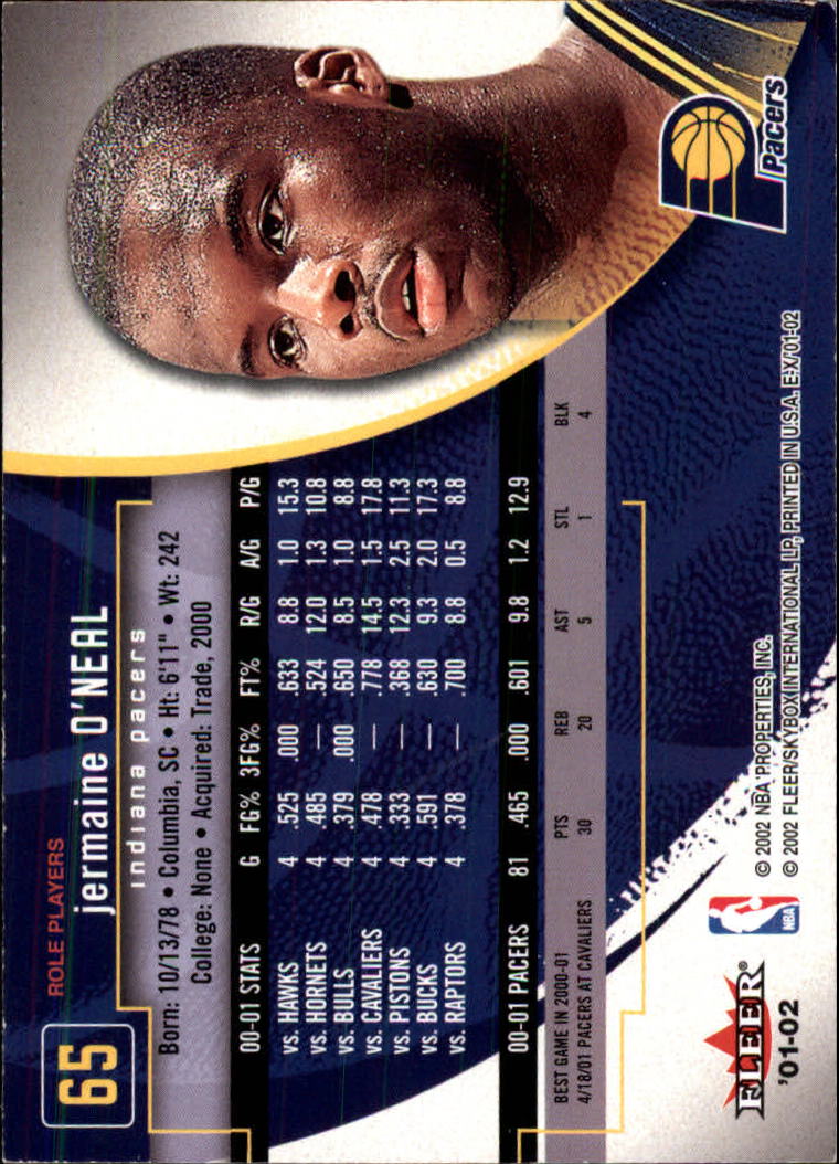 B1643- 2001-02 E-X Basketball Karten 1-130 + Rookies -du Pick- 15 + Gratis US - Bild 95 von 149