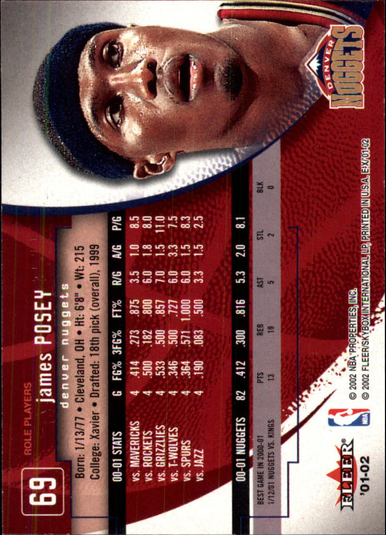 B1643- 2001-02 E-X Basketball Karten 1-130 + Rookies -du Pick- 15 + Gratis US - Bild 103 von 149