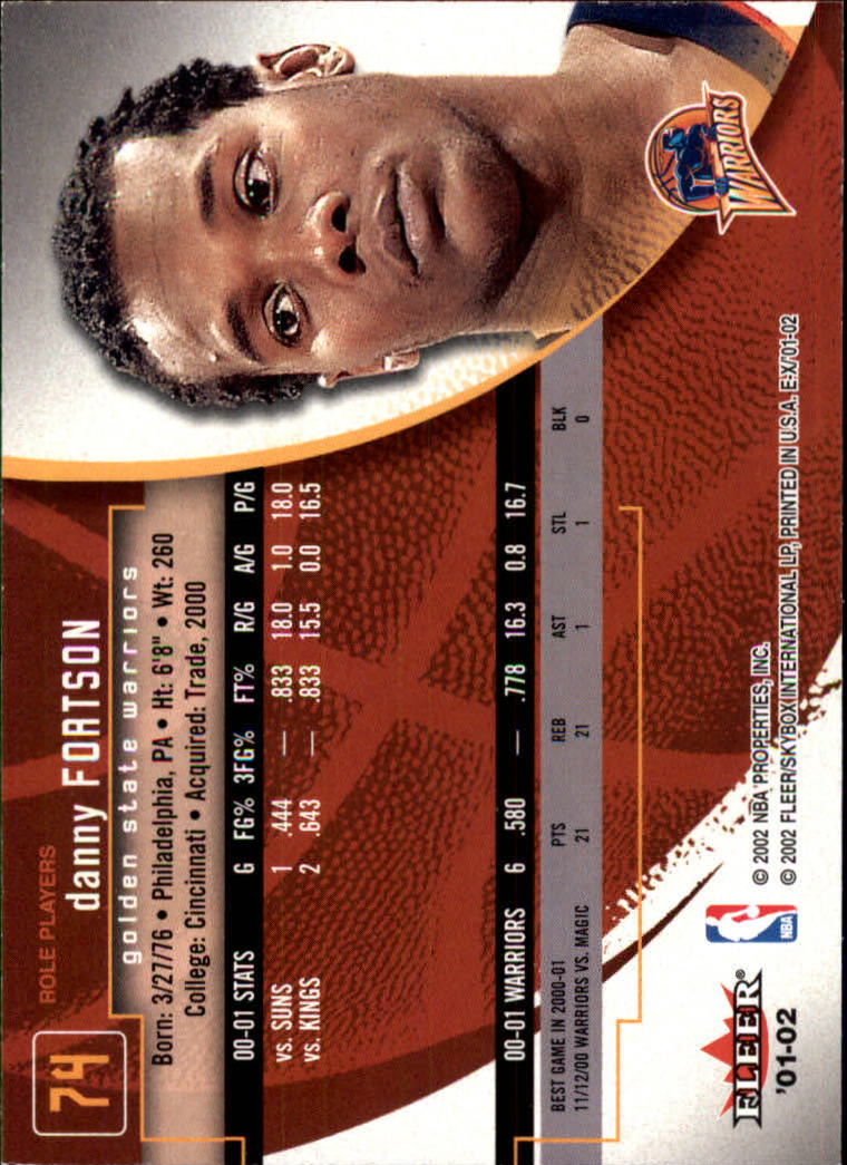 B1643- 2001-02 E-X Basketball Karten 1-130 + Rookies -du Pick- 15 + Gratis US - Bild 113 von 149