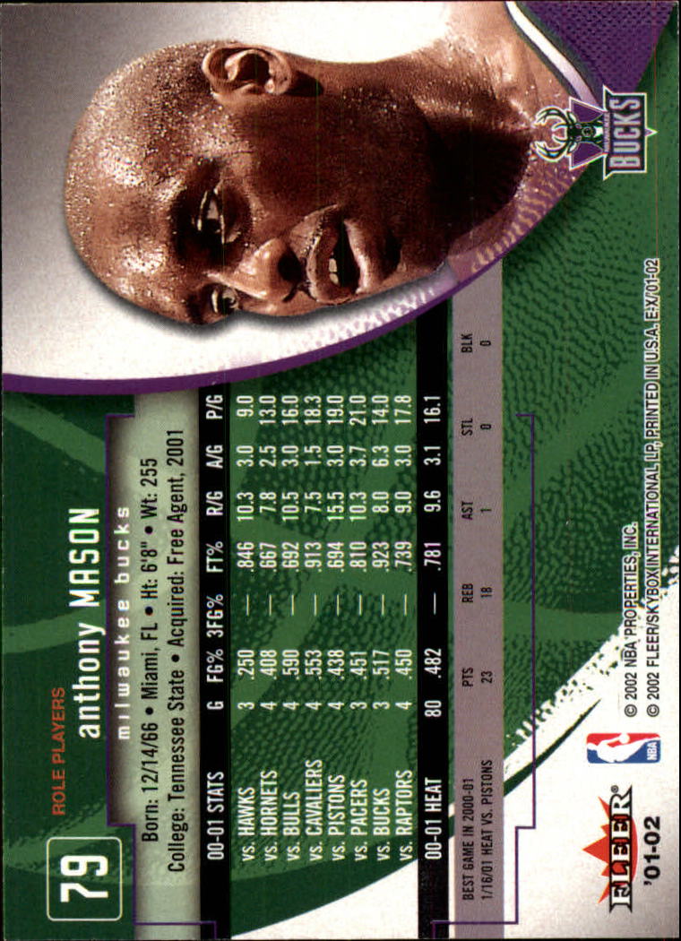 B1643- 2001-02 E-X Basketball Karten 1-130 + Rookies -du Pick- 15 + Gratis US - Bild 123 von 149
