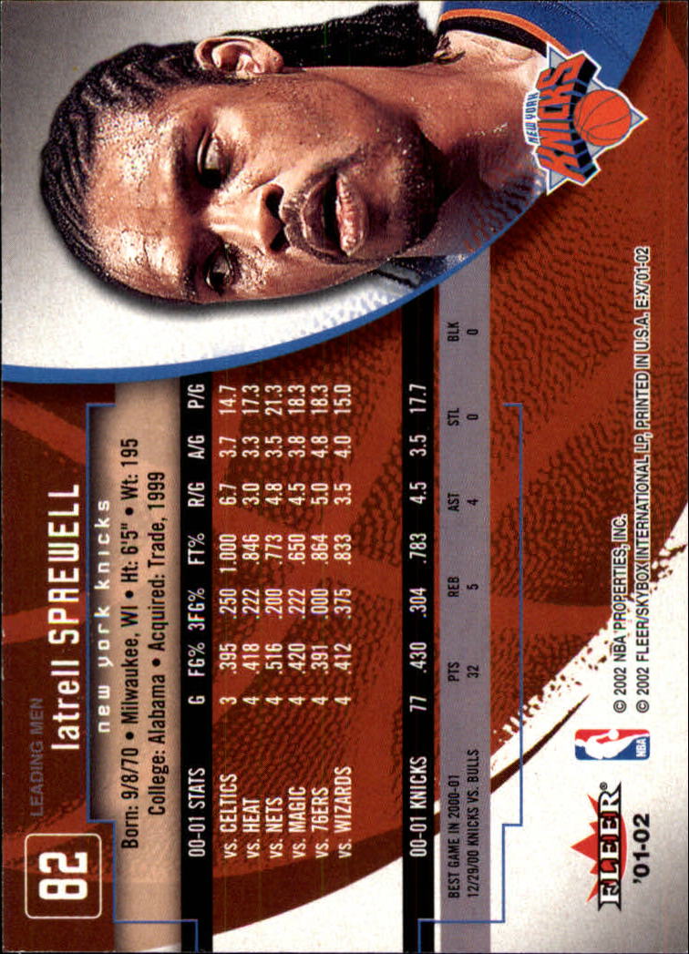 B1643- 2001-02 E-X Basketball Karten 1-130 + Rookies -du Pick- 15 + Gratis US - Bild 127 von 149