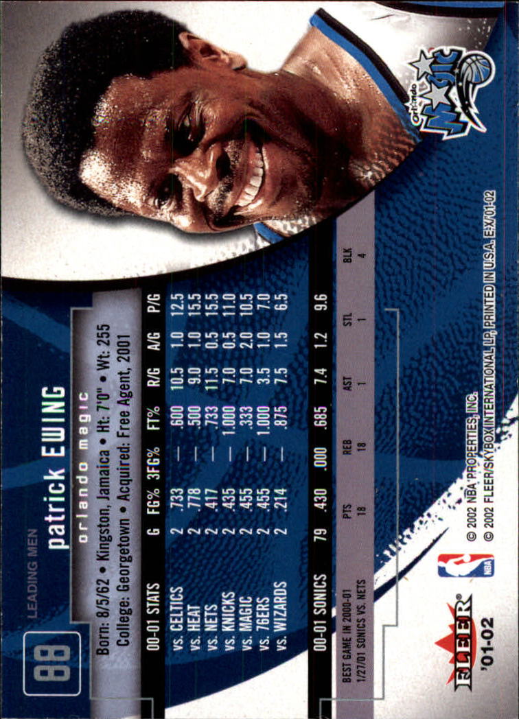 B1643- 2001-02 E-X Basketball Karten 1-130 + Rookies -du Pick- 15 + Gratis US - Bild 139 von 149