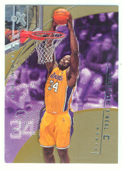 2001-02 E-X #95 Shaquille O'Neal