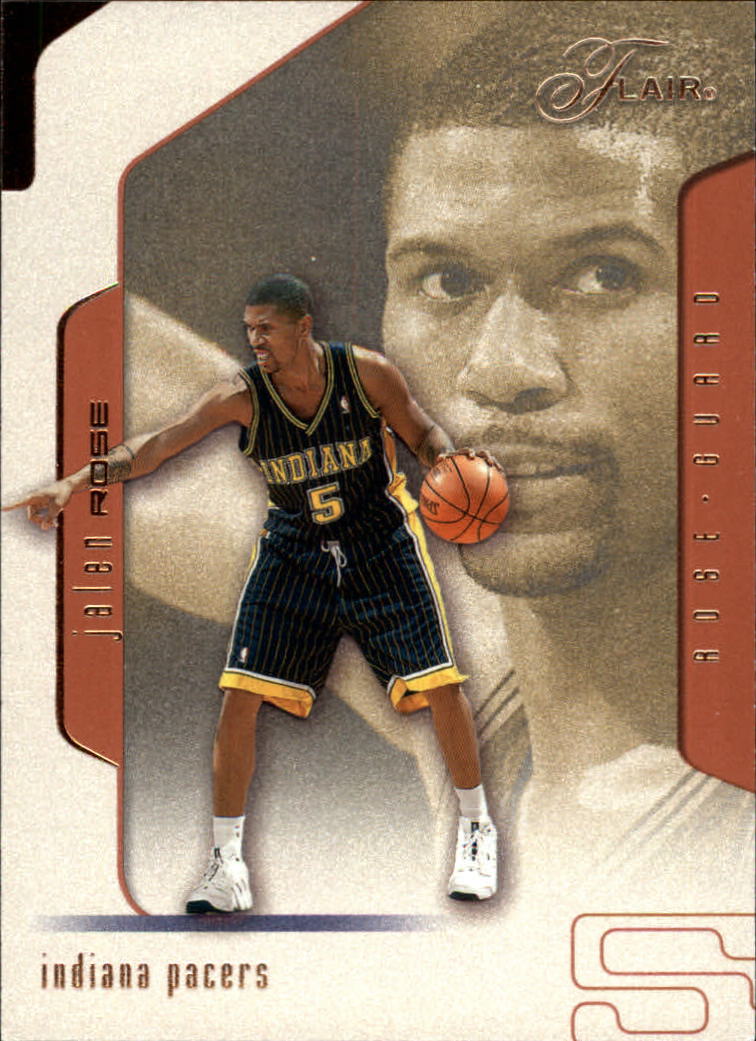 2001-02 Flair #5 Jalen Rose