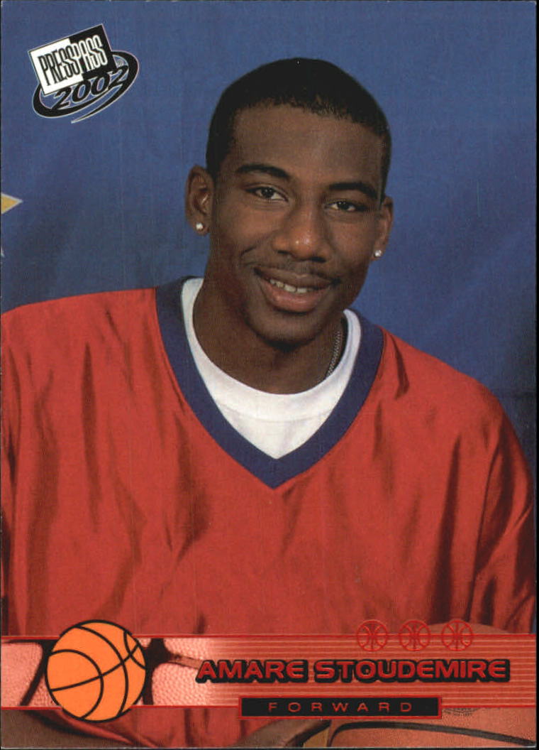 2002 Press Pass Red #26 Amare Stoudemire