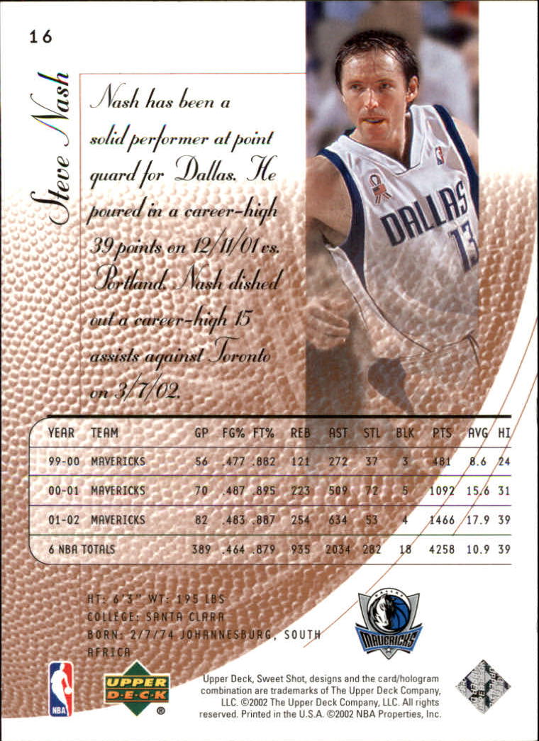 Steve Nash cards (1997-2021) Suns Mavericks Lakers - Picture 75 of 305