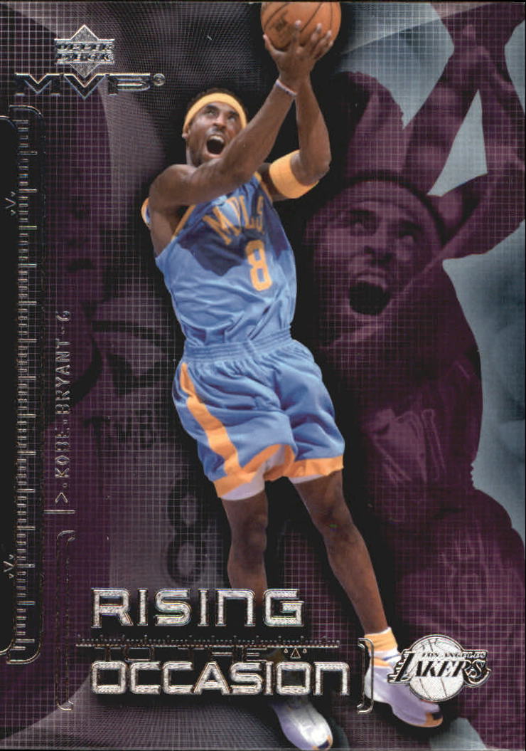 2002-03 Upper Deck MVP Rising to the Occasion #1 Kobe Bryant