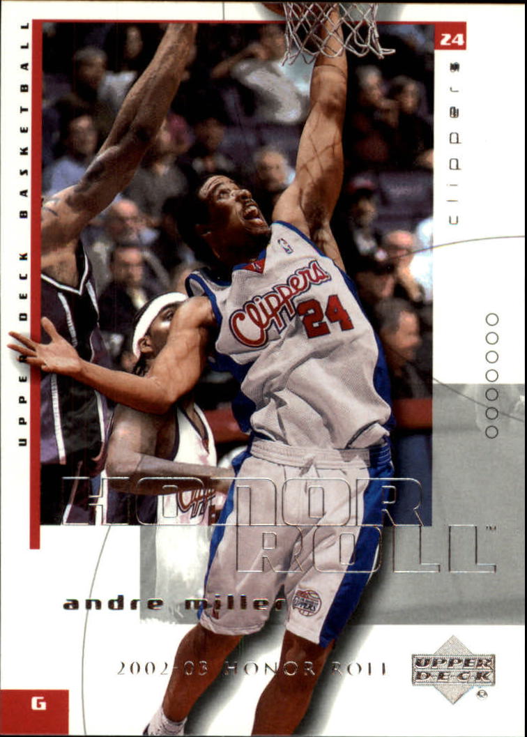 2002-03 Upper Deck Honor Roll #33 Andre Miller