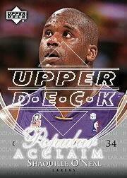 2002-03 Upper Deck Honor Roll Popular Acclaim #PA2 Shaquille O'Neal