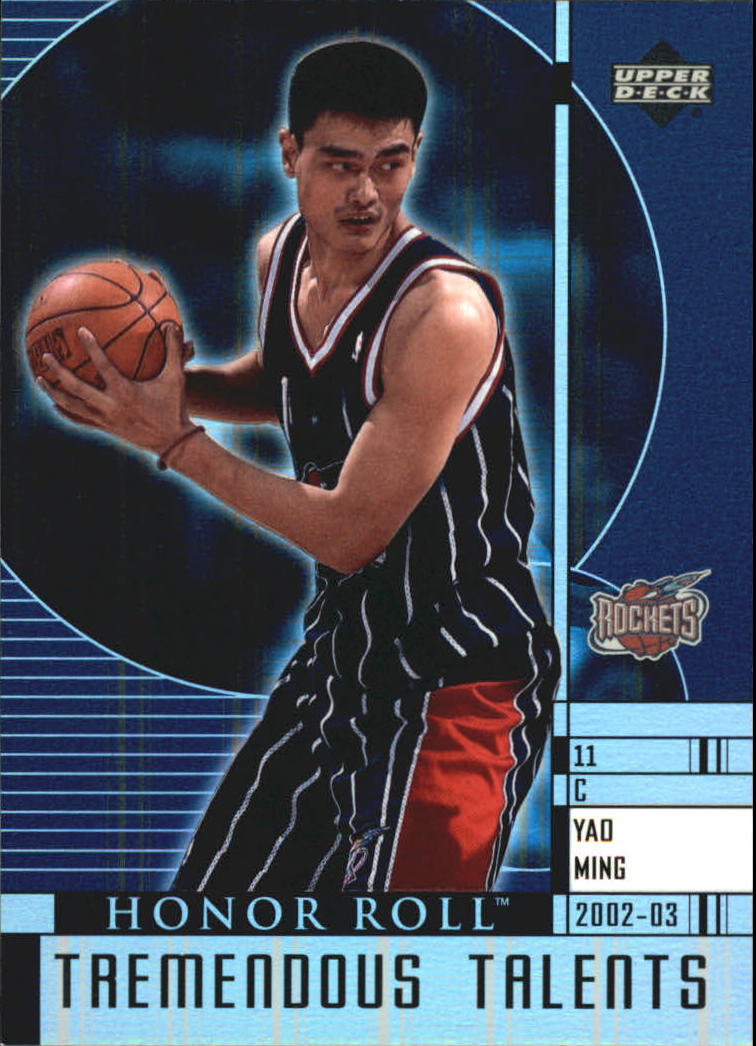 2002-03 Upper Deck Honor Roll Tremendous Talents #TT4 Yao Ming