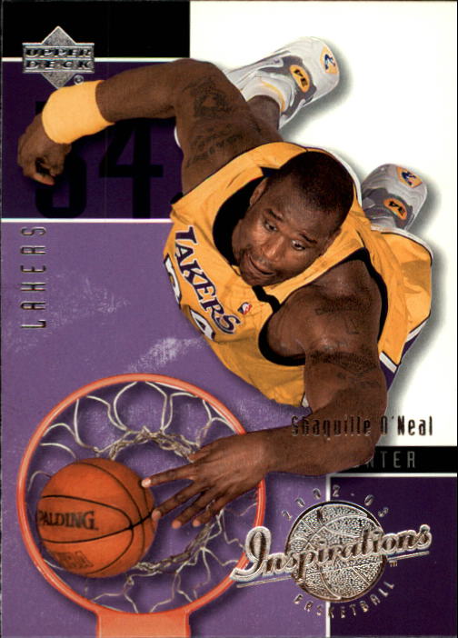 2002-03 Upper Deck Inspirations #36 Shaquille O'Neal