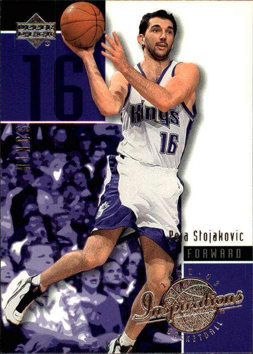 2002-03 Upper Deck Inspirations #73 Peja Stojakovic