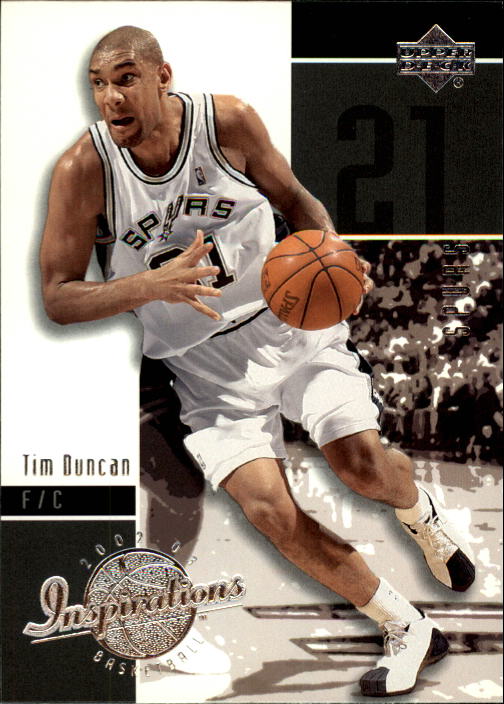2002-03 Upper Deck Inspirations #75 Tim Duncan