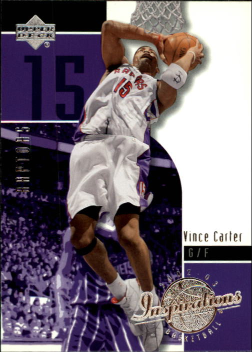 2002-03 Upper Deck Inspirations #82 Vince Carter
