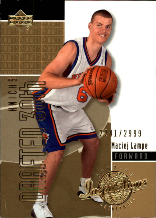 2002-03 Upper Deck Inspirations #185 Maciej Lampe XRC