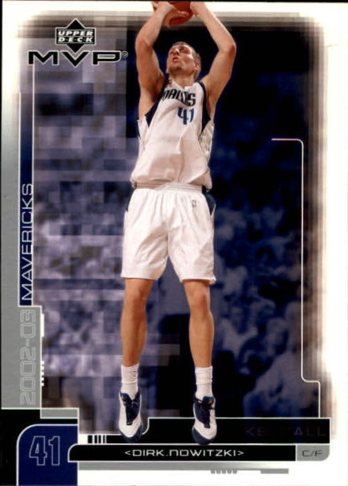 2002-03 Upper Deck MVP #33 Dirk Nowitzki