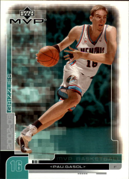 2002-03 Upper Deck MVP #86 Pau Gasol