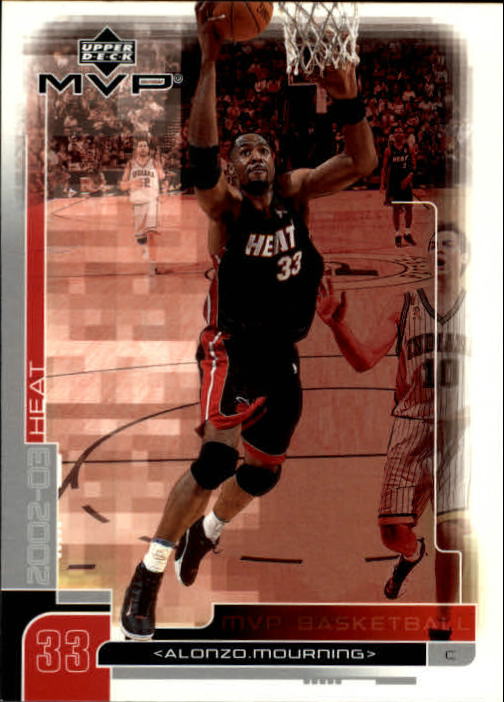 2002-03 Upper Deck MVP #93 Alonzo Mourning