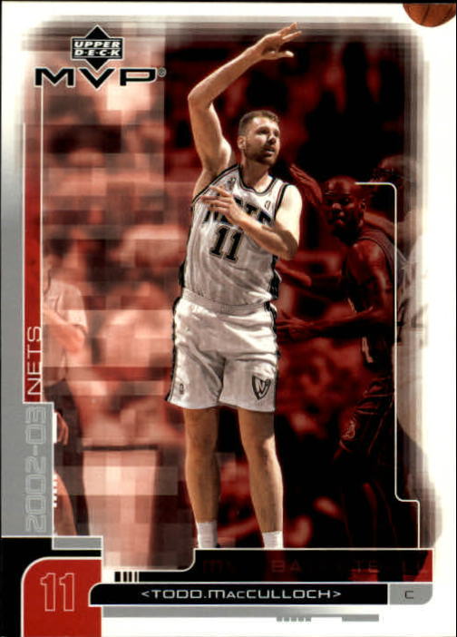 A8481- 2002-03 Upper Deck MVP Basketball #s 1-220 -You Pick- 15+ FREE US SHIP - Picture 232 of 439