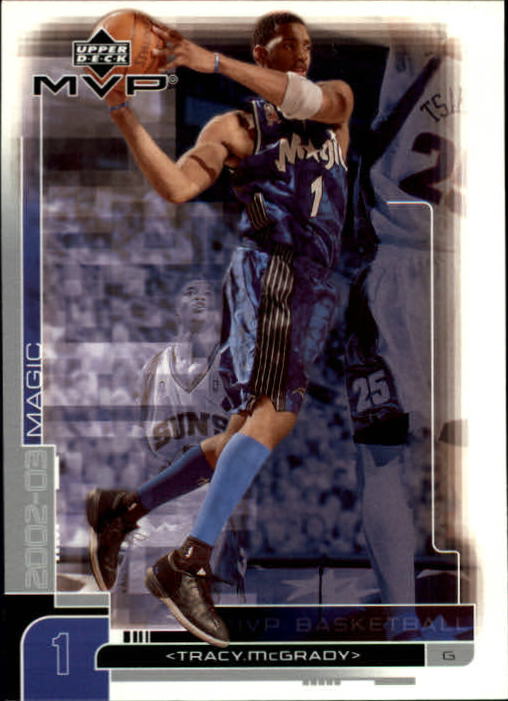2002-03 Upper Deck MVP #124 Tracy McGrady