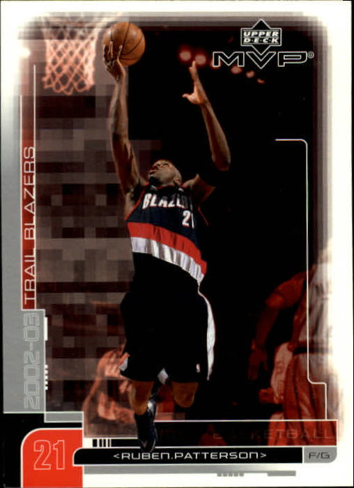 2002-03 Upper Deck MVP #146 Ruben Patterson