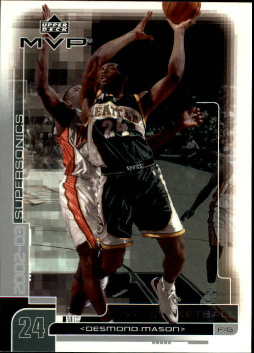 A8481- 2002-03 Upper Deck MVP Basketball #s 1-220 -You Pick- 15+ FREE US SHIP - Picture 334 of 439