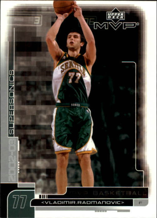 A8481- 2002-03 Upper Deck MVP Basketball #s 1-220 -You Pick- 15+ FREE US SHIP - Picture 336 of 439