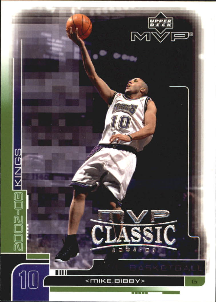 2002-03 Upper Deck MVP Classic #152 Mike Bibby
