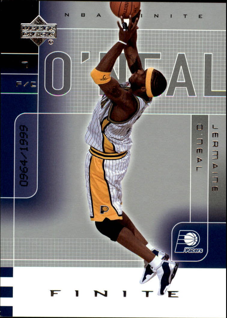 2002-03 Upper Deck Finite #34 Jermaine O'Neal