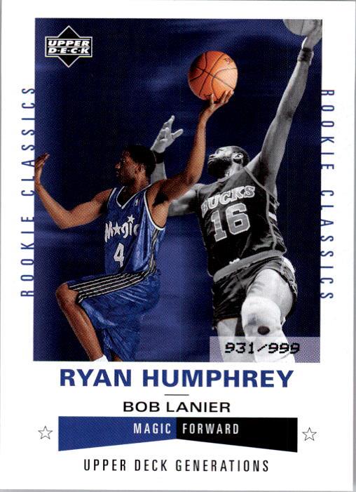 2002-03 Upper Deck Generations #211 Ryan Humphrey/Bob Lanier