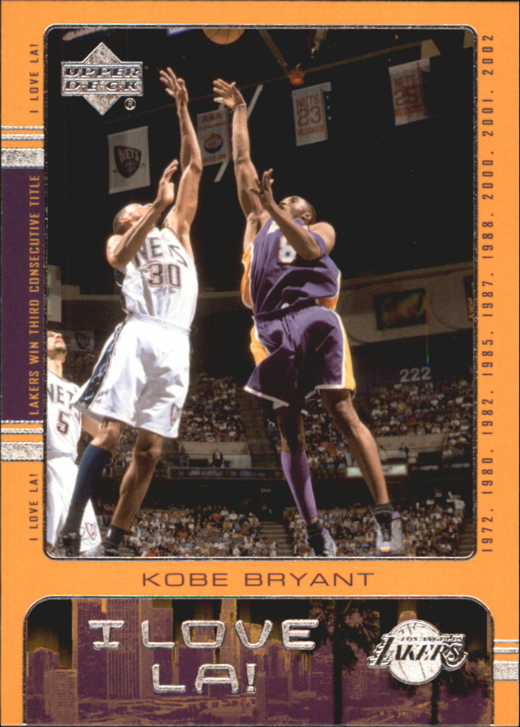 2002-03 Upper Deck I Love L.A. #LA13 Kobe Bryant