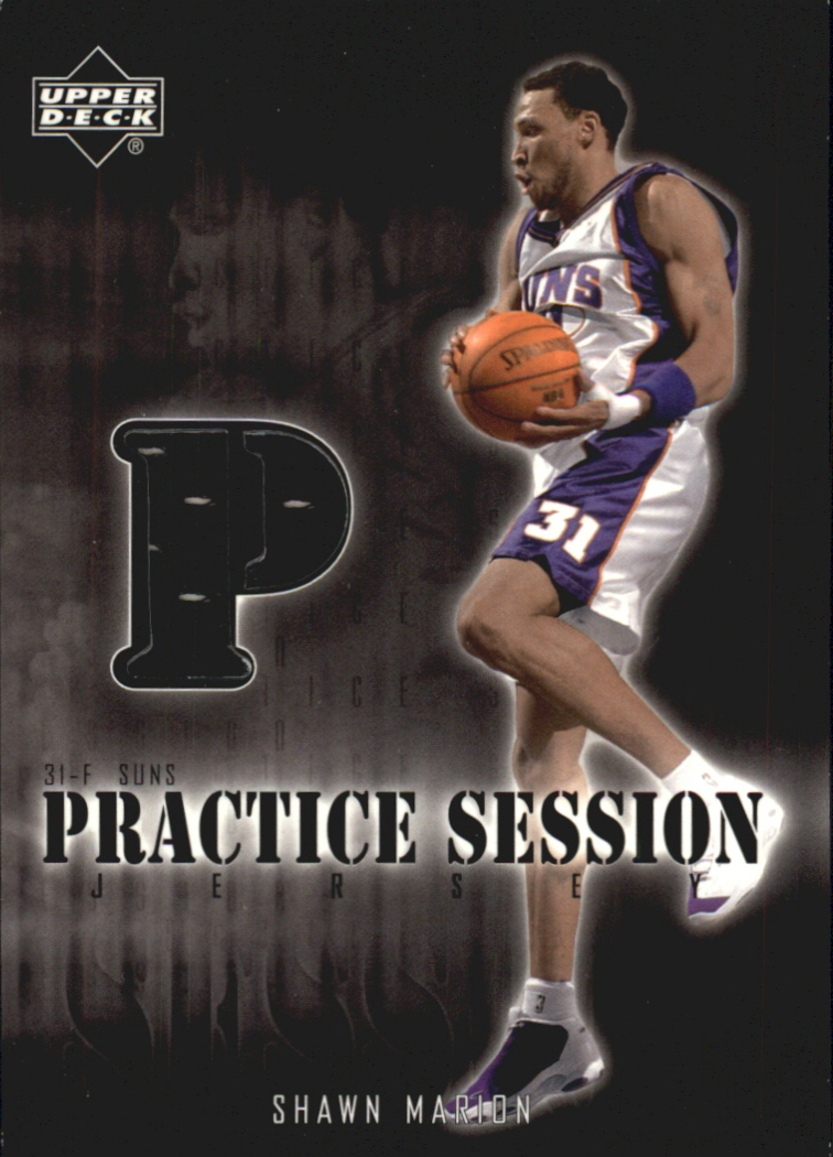 2002-03 Upper Deck Practice Session Jerseys #SMPS Shawn Marion