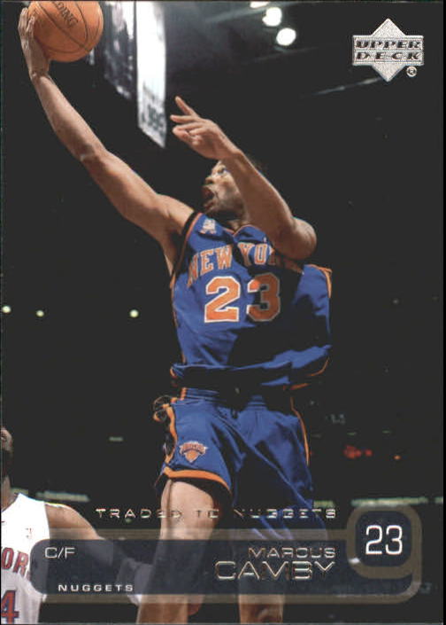 2002-03 Upper Deck #32 Marcus Camby
