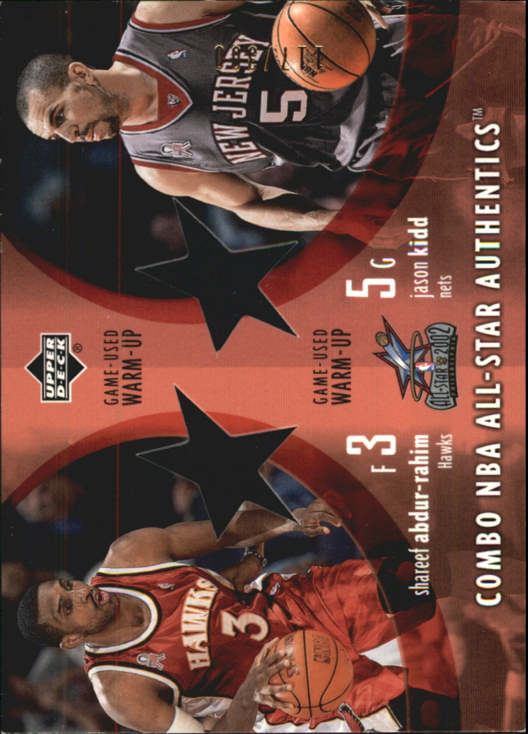 2002-03 Upper Deck Combo All-Star Authentics #SAJK Shareef Abdur