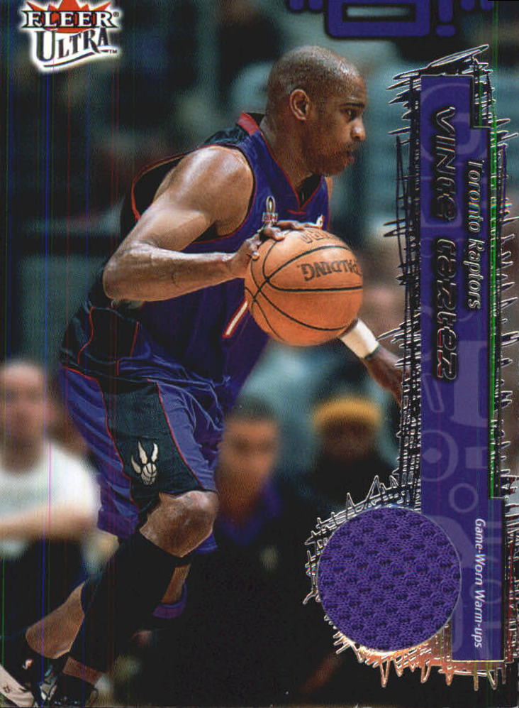 2002-03 Ultra O! Game Used #1 Vince Carter