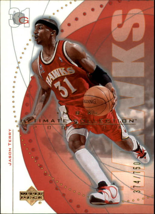 2002-03 Ultimate Collection #3 Jason Terry